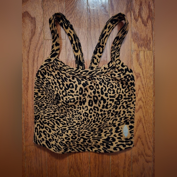 NWT FP Movement All Clear Leopard Cami - Picture 4 of 7
